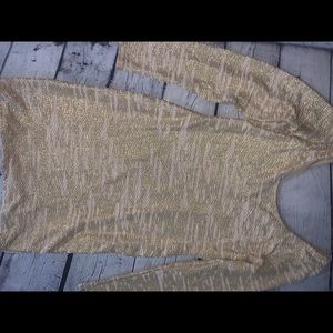 Gold dress (NWOT)